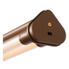 Lucide JANDERIN - Suspension - LED Dim. - CCT - 2x16,5W 2700K/4000K - Détecteur à balayage manuel - Champagne Couleur - Vibes