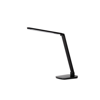 Lucide VARIO LED - Lampe de bureau - LED Dim. - CCT - 1x8W 2700K/6500K - Noir
