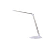 Lucide VARIO LED - Lampe de bureau - LED Dim. - CCT - 1x8W 2700K/6500K - Blanc