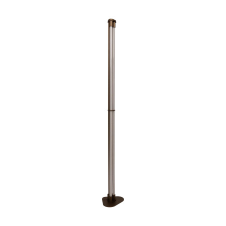 Lucide JANDERIN - Lampadaire - LED Dim. - CCT - 2x17W 2200K/3300K - Détecteur à balayage manuel - Champagne Couleur - Vibes