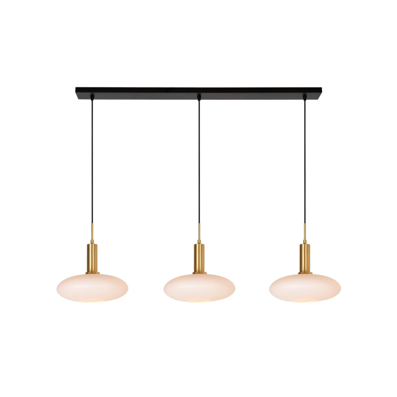 Lucide SINGALA - Suspension - 3xE27 - Or Mat / Laiton