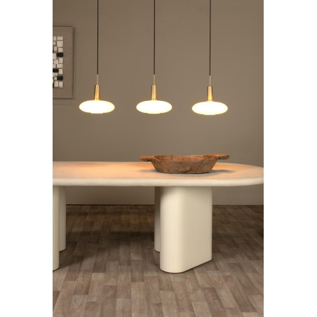 Lucide SINGALA - Suspension - 3xE27 - Or Mat / Laiton