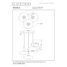 Lucide SINGALA - Suspension - Ø 55 cm - 3xE27 - Or Mat / Laiton