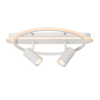 Lucide BRIANE - Plafonnier - Ø 40,2 cm - LED - 1x28W 3000K - Blanc