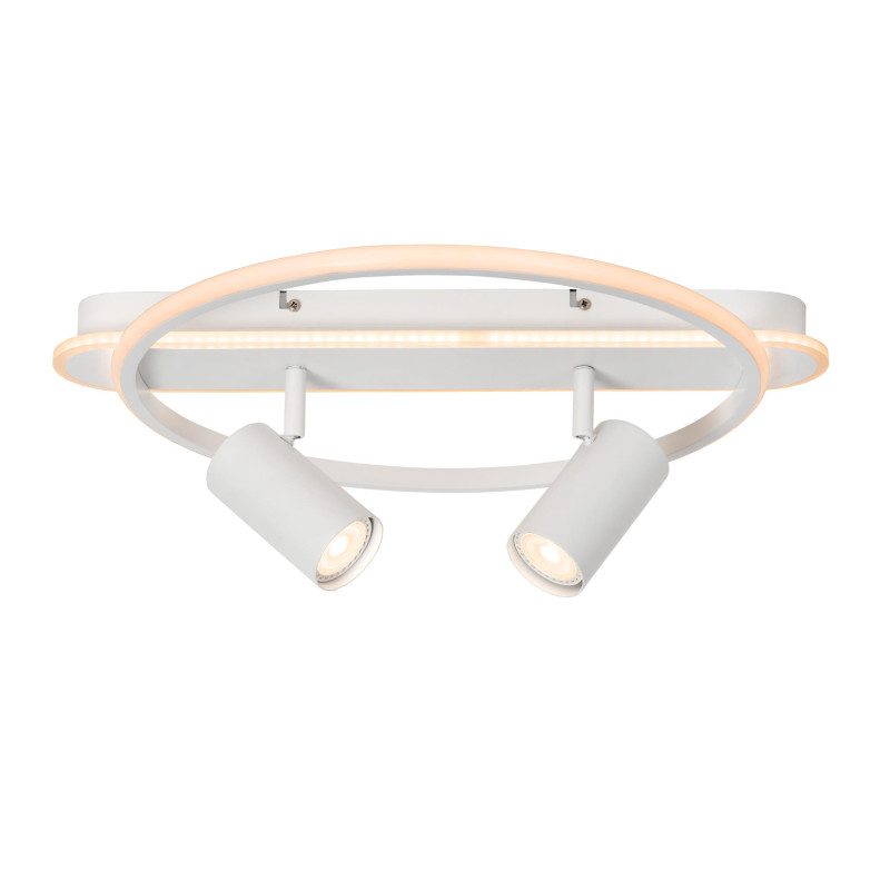 Lucide BRIANE - Plafonnier - Ø 40,2 cm - LED - 1x28W 3000K - Blanc