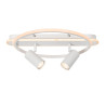 Lucide BRIANE - Plafonnier - Ø 40,2 cm - LED - 1x28W 3000K - Blanc