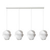 Lucide LA VAGUE - Suspension - 4xE27 - Blanc - Essential