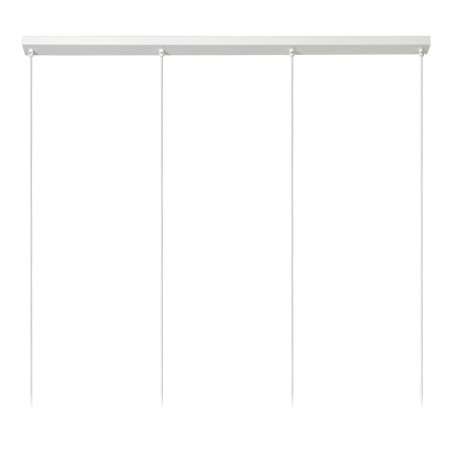 Lucide LA VAGUE - Suspension - 4xE27 - Blanc - Essential