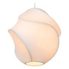 Lucide LA VAGUE - Suspension - Ø 25 cm - 1xE27 - Blanc - Essential