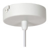 Lucide LA VAGUE - Suspension - Ø 25 cm - 1xE27 - Blanc - Essential