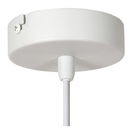 Lucide LA VAGUE - Suspension - Ø 40 cm - 1xE27 - Blanc - Essential