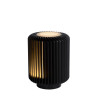 Lucide TURBIN - Lampe de table - Ø 10,6 cm - LED - 1x5W 3000K - Noir