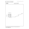 Lucide TURBIN - Lampe de table - Ø 10,6 cm - LED - 1x5W 3000K - Gris