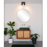 Lucide LENNERT - Spot plafond Salle de bains - LED Dim. - GU10 (MR16) - 4x5W 3000K - IP44 - Noir