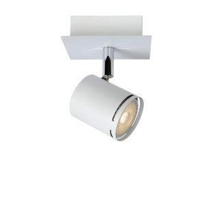 Lucide RILOU - Spot plafond - LED Dim. - GU10 (MR16) - 1x5W 3000K - Blanc