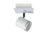 Lucide RILOU - Spot plafond - LED Dim. - GU10 (MR16) - 1x5W 3000K - Blanc