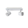 Lucide RILOU - Spot plafond - LED Dim. - GU10 (MR16) - 2x5W 3000K - Blanc