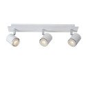 Lucide RILOU - Spot plafond - LED Dim. - GU10 (MR16) - 3x5W 3000K - Blanc
