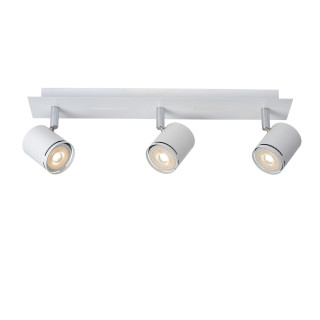 Lucide RILOU - Spot plafond - LED Dim. - GU10 (MR16) - 3x5W 3000K - Blanc
