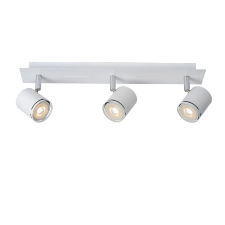 Lucide RILOU - Spot plafond - LED Dim. - GU10 (MR16) - 3x5W 3000K - Blanc