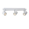 Lucide RILOU - Spot plafond - LED Dim. - GU10 (MR16) - 3x5W 3000K - Blanc