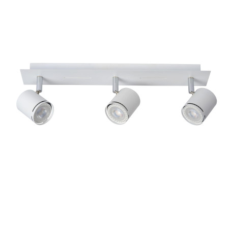 Lucide RILOU - Spot plafond - LED Dim. - GU10 (MR16) - 3x5W 3000K - Blanc