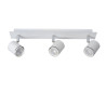 Lucide RILOU - Spot plafond - LED Dim. - GU10 (MR16) - 3x5W 3000K - Blanc