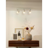 Lucide RILOU - Spot plafond - LED Dim. - GU10 (MR16) - 3x5W 3000K - Blanc
