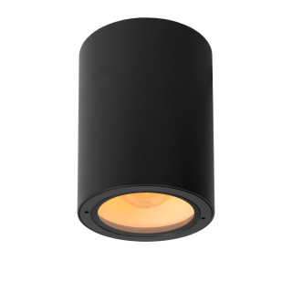 Lucide VOLANTIS - Spot plafond Intérieur/Extérieur - Ø 10,8 cm - 1xE27 - IP54 - Noir