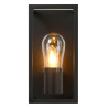 Lucide CARLYN - Applique murale Salle de bains - 1xE14 - IP54 - Noir