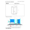 Lucide CARLYN - Applique murale Salle de bains - 1xE14 - IP54 - Noir