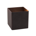 Lucide VERTIGO - Applique murale Rechargeable Intérieur/Extérieur - Batterie/Piles - LED Dim. - - L 10 x P 10 x H 10 cm - Noir