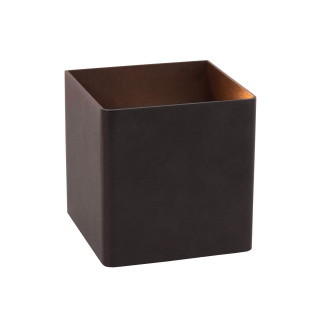Lucide VERTIGO - Applique murale Rechargeable Intérieur/Extérieur - Batterie/Piles - LED Dim. - - L 10 x P 10 x H 10 cm - Noir