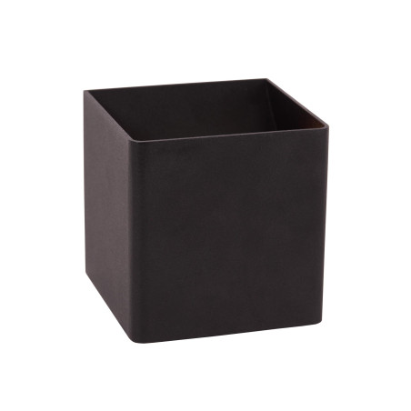 Lucide VERTIGO - Applique murale Rechargeable Intérieur/Extérieur - Batterie/Piles - LED Dim. - - L 10 x P 10 x H 10 cm - Noir