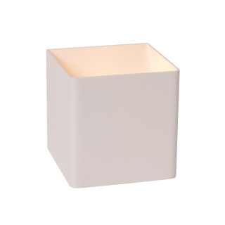 Lucide VERTIGO - Applique murale Rechargeable Intérieur/Extérieur - Batterie/Piles - LED Dim. - - L 10 x P 10 x H 10 cm - Blanc
