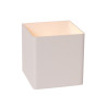 Lucide VERTIGO - Applique murale Rechargeable Intérieur/Extérieur - Batterie/Piles - LED Dim. - - L 10 x P 10 x H 10 cm - Blanc