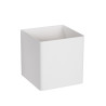 Lucide VERTIGO - Applique murale Rechargeable Intérieur/Extérieur - Batterie/Piles - LED Dim. - - L 10 x P 10 x H 10 cm - Blanc