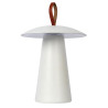 Lucide LA DONNA - Lampe de table Rechargeable Intérieur/Extérieur - Batterie/Piles - Ø 19,7 cm - LED 3 StepDim - 1x2W 2700K -