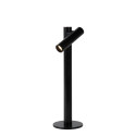 Lucide ANTRIM - Lampe de bureau Rechargeable Intérieur/Extérieur - Batterie/Piles - LED Dim. - 1x2,2W - L 11 x P 11 x H 35,8 cm