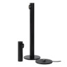 Lucide ANTRIM - Lampe de bureau Rechargeable Intérieur/Extérieur - Batterie/Piles - LED Dim. - 1x2,2W - L 11 x P 11 x H 35,8 cm