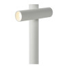 Lucide ANTRIM - Lampe de bureau Rechargeable Intérieur/Extérieur - Batterie/Piles - LED Dim. - 1x2,2W - L 11 x P 11 x H 43 cm