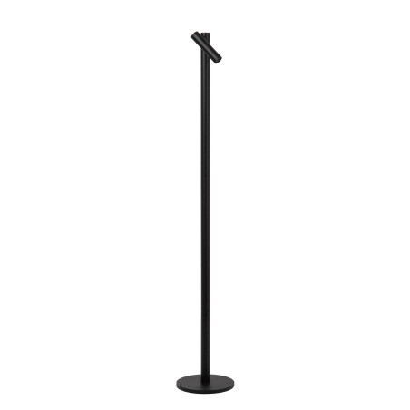 Lucide ANTRIM - Lampadaire / lampe de lecture Rechargeable Intérieur/Extérieur - - L 20 x P 20 x H 120 cm - Noir
