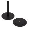 Lucide ANTRIM - Lampadaire / lampe de lecture Rechargeable Intérieur/Extérieur - - L 20 x P 20 x H 120 cm - Noir