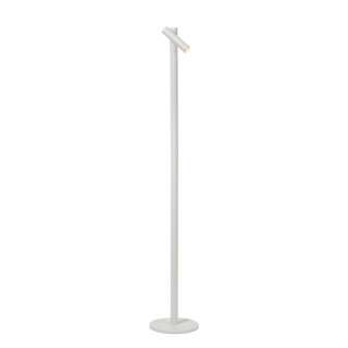Lucide ANTRIM - Lampadaire / lampe de lecture Rechargeable Intérieur/Extérieur - - L 20 x P 20 x H 120 cm - Blanc