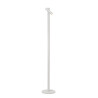 Lucide ANTRIM - Lampadaire / lampe de lecture Rechargeable Intérieur/Extérieur - - L 20 x P 20 x H 120 cm - Blanc
