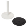 Lucide ANTRIM - Lampadaire / lampe de lecture Rechargeable Intérieur/Extérieur - - L 20 x P 20 x H 120 cm - Blanc