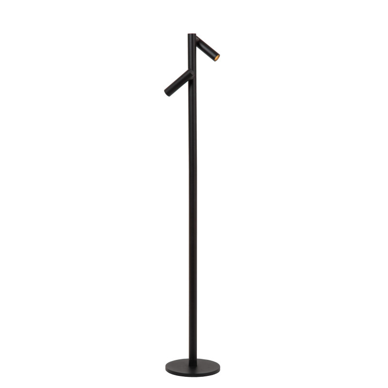 Lucide ANTRIM - Lampadaire / lampe de lecture Rechargeable Intérieur/Extérieur - Batterie/Piles - LED Dim. - 2x2,2W 2700K -