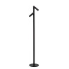 Lucide ANTRIM - Lampadaire / lampe de lecture Rechargeable Intérieur/Extérieur - Batterie/Piles - LED Dim. - 2x2,2W 2700K -
