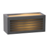 Lucide DIMO - Applique murale Intérieur/Extérieur - 1xE27 - IP54 - Anthracite