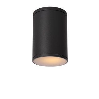 Lucide TUBIX - Spot plafond Intérieur/Extérieur - Ø 10,8 cm - 1xE27 - IP54 - Anthracite